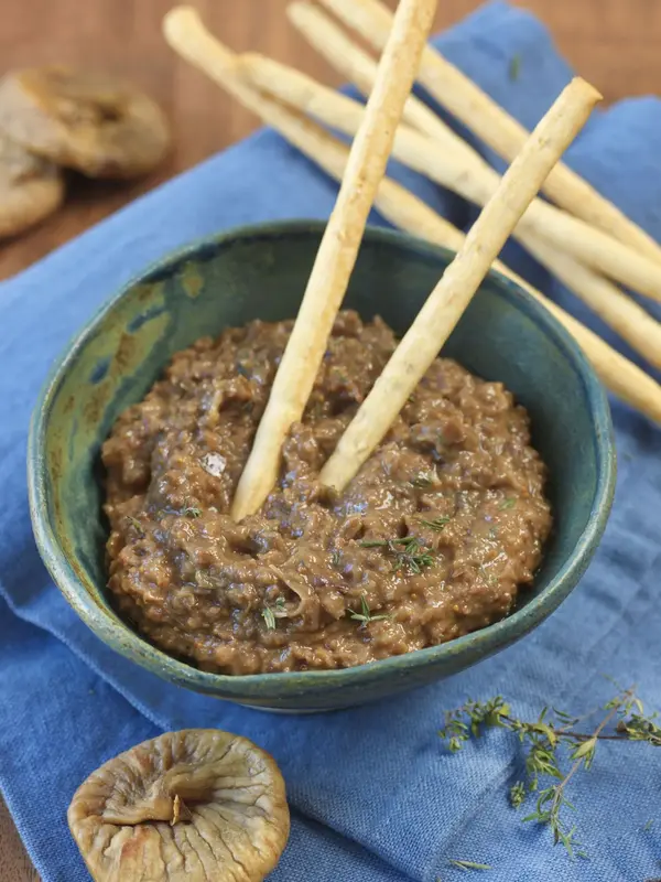 Tapenade maison aux olives et aux figues